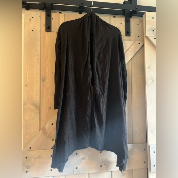 Moda International Drape Front Cashmere Cardigan - Picture 1 of 6